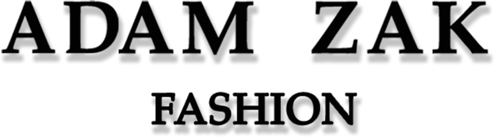 Adam Zak Fashion black-and-white wordmark